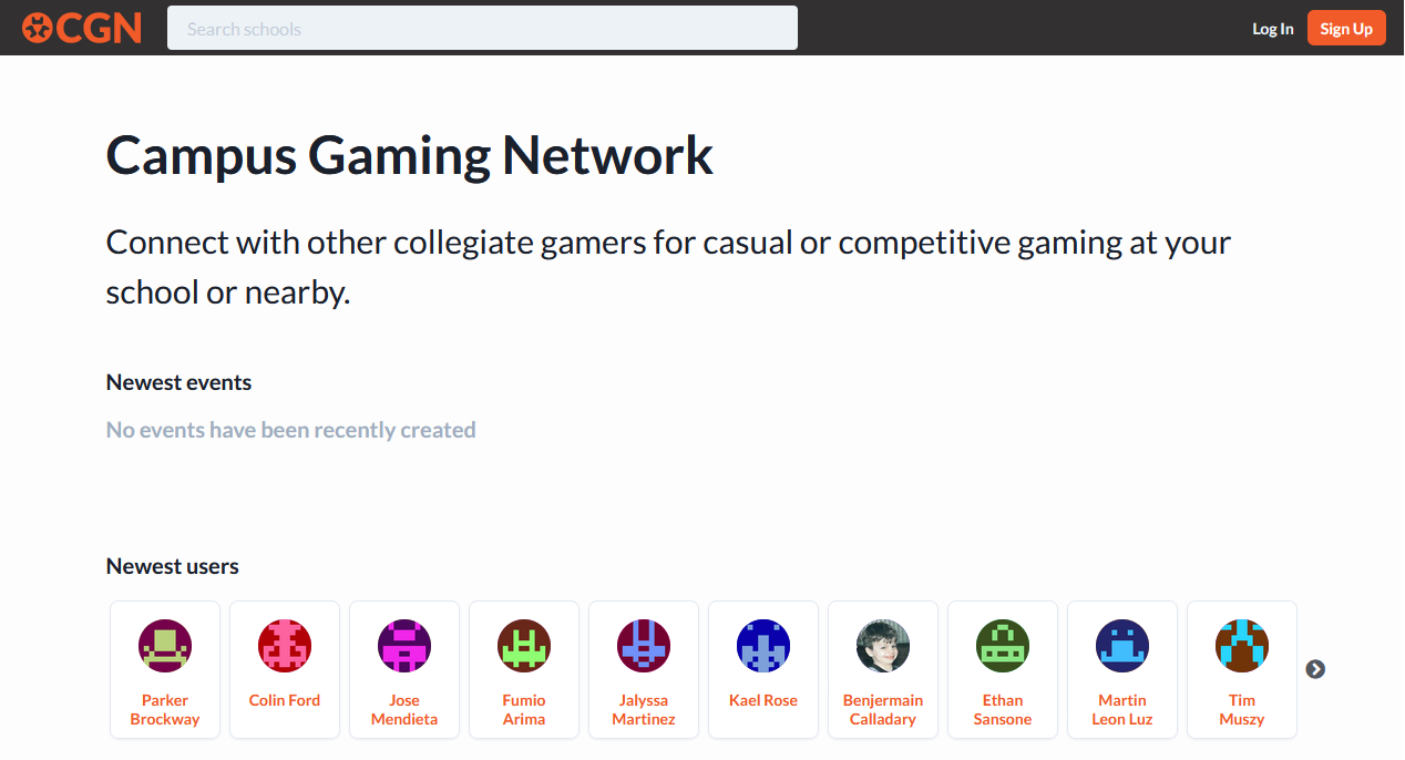 Campus Gaming Network