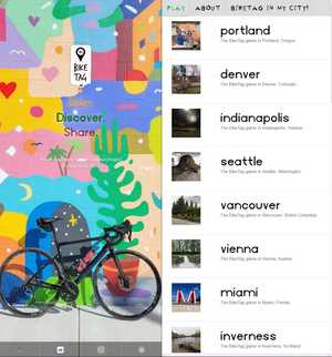 BikeTag Screenshot